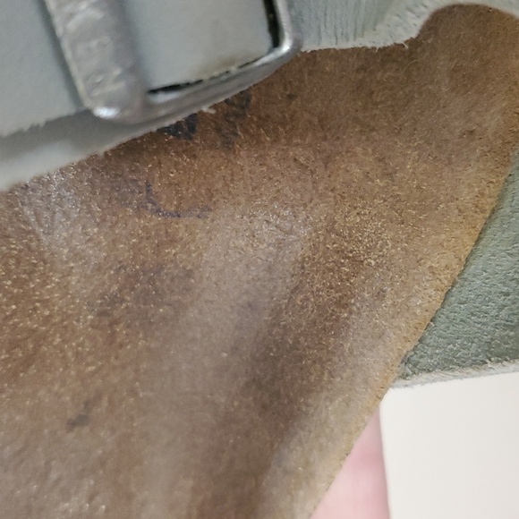 Birkenstock Franca Sandals Womens Grey Green Strappy Foot Matte Color - Picture 8 of 14